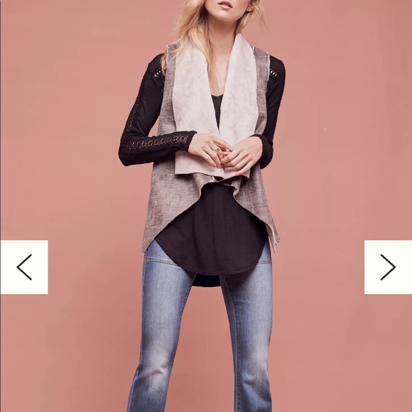 Anthropologie Kady Sherpa Vest - Picture 3 of 10